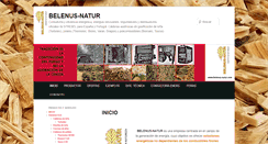Desktop Screenshot of belenus-natur.com